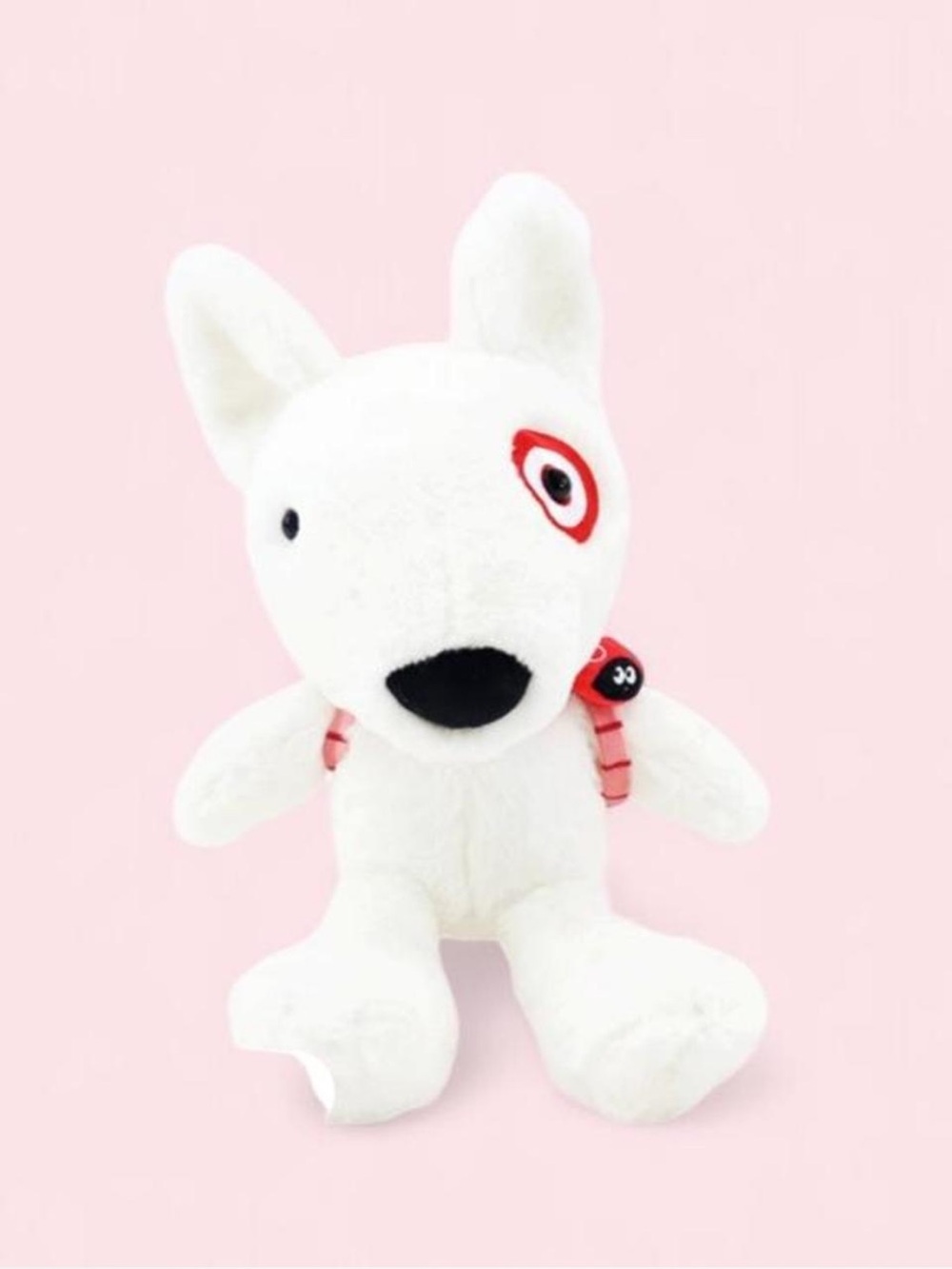 Target Bullseye Plush Dog 10”- NWT